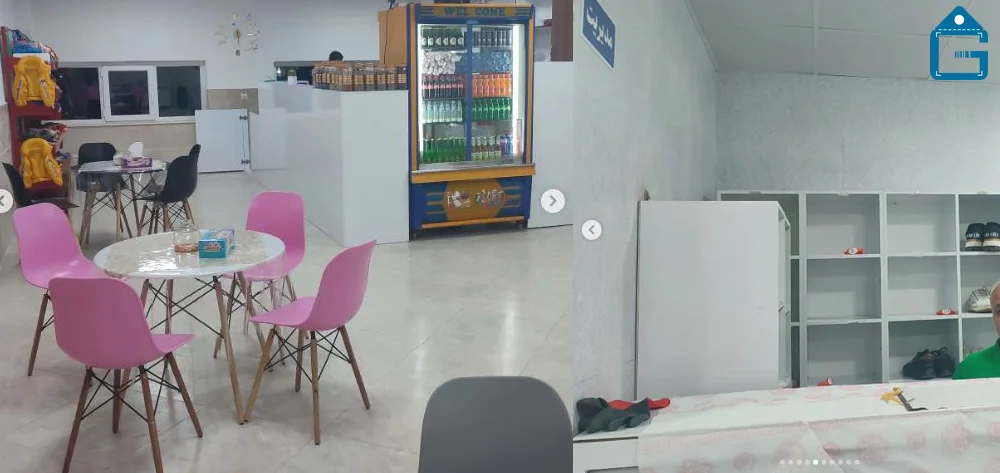 تصویر کافی شاپ و بخش کفش کن استخر وحدت آستارا