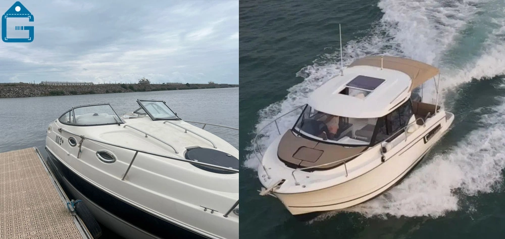 قایق یات حرفه ای و لوکس در انزلی