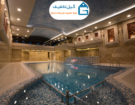 تصویر استخر هتل معین فومن
