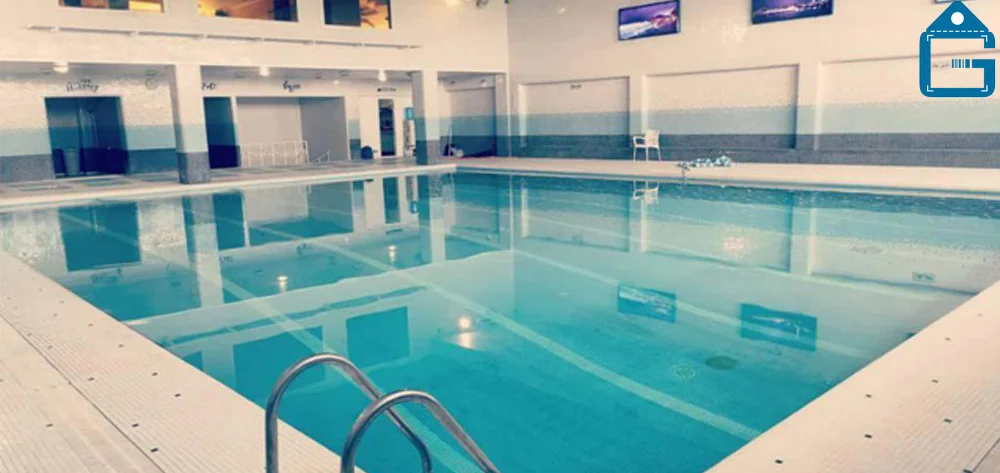 نمایی دیگر از استخر شنا لوزان املش