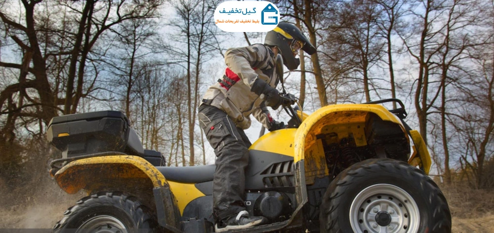 تصویر موتور چهار چرخ تله کابین رامسر