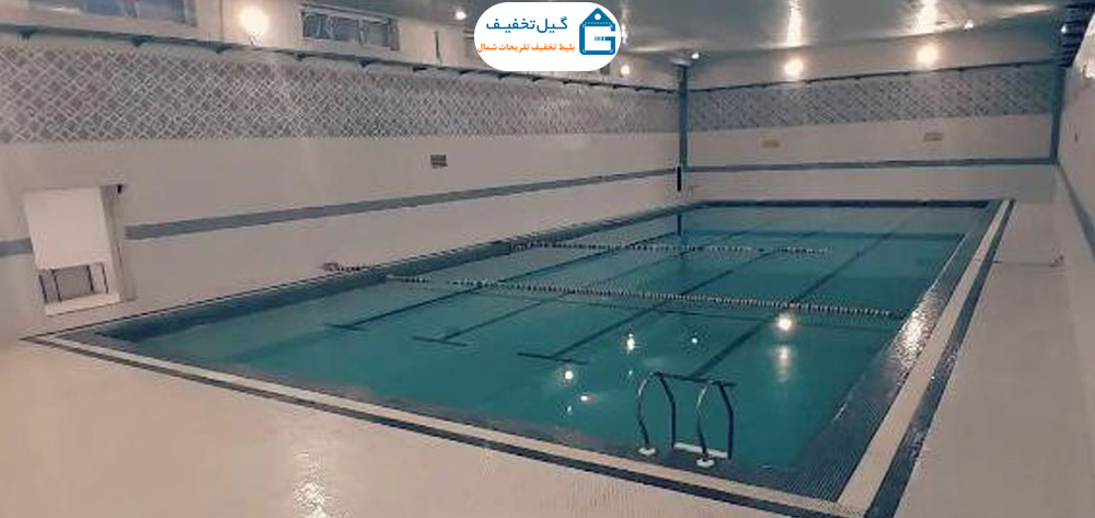 نمای جانبی استخر شنا دکتر حسابی شفت