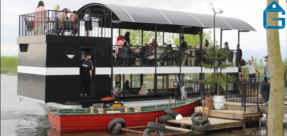 کشتی تفریحی دریاچه شاهان صومعه سرا