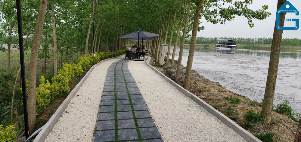 تصویر دور دریاچه بهروز صومعه سرا (شاهان سابق)