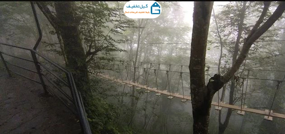 پل معلق رامسر