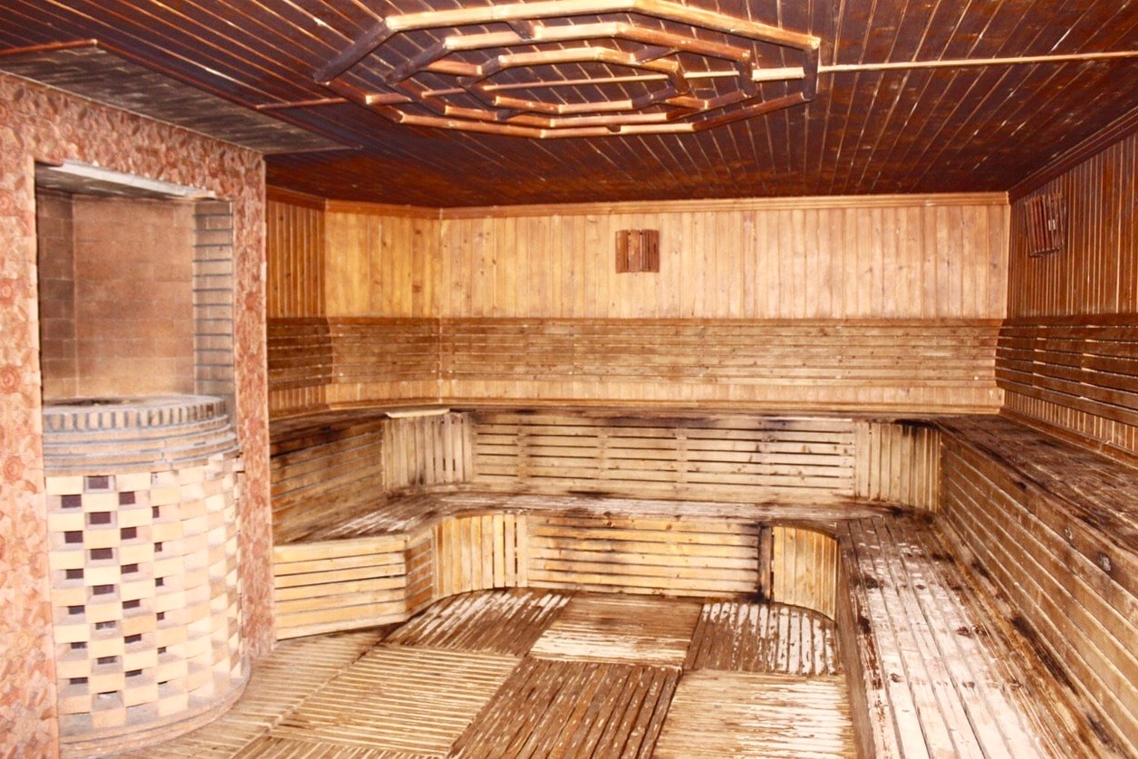 اتاق سونا خشک استخر اریکه رشت